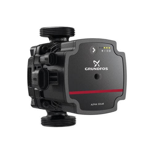 Immagine di Grundfos ALPHA SOLAR 25-75 130 Circolatore a rotore bagnato per impianti termici ad energia solare, bocche filettate G 1" 1/2, prevalenza max 7.5 m 98989299