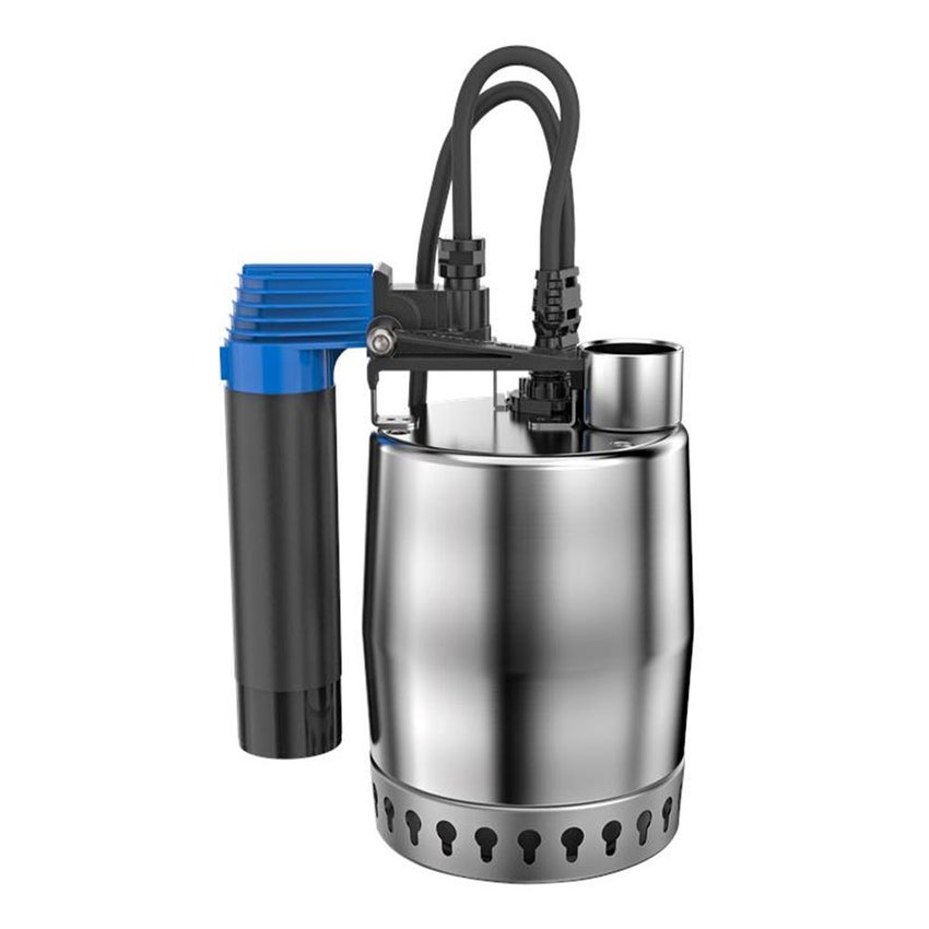 Immagine di Grundfos UNILIFT KP 250 AV 1 Pompa sommergibile in acciaio inox per drenaggio acque reflue, con galleggiante verticale, portata max 11.2 m³/h - prevalenza max 7.5 m (cavo 10 m) 012H1900