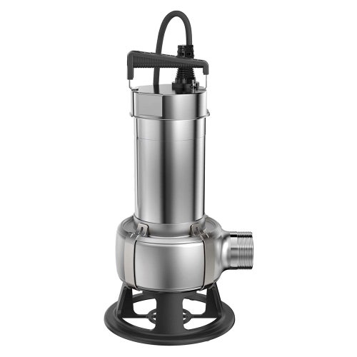 Immagine di Grundfos UNILIFT AP 50B.50.08.3.V Pompa sommergibile trifase in acciaio inox per drenaggio acque reflue, senza galleggiante, portata max 24 m³/h - prevalenza max 11 m (cavo 5 m) 96004589