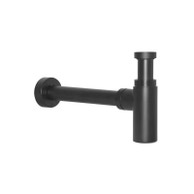 sifone lavabo, colore nero finitura opaco