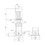 Immagine di Grundfos CRN 5-8 A-P-A-E-HQQE Pompa centrifuga multistadio verticale in acciaio inox, 8 giranti, prevalenza max 56.5 m 96517245