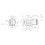 Immagine di Grundfos CM 3-5 A-R-A-E-AVBE C-A-A-N Pompa centrifuga multistadio orizzontale in acciaio inox e ghisa, 5 giranti, prevalenza 34.75 m 96806804