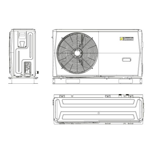 Beretta 20203413 HYDRO UNIT M 006 Pompa di calore idronica aria-acqua  monofase | Prezzi e offerte su Tavolla.com