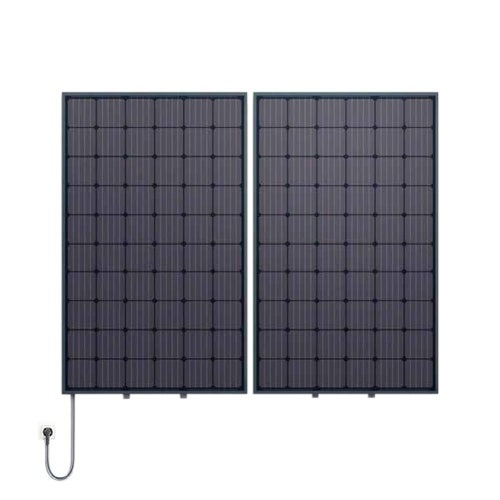 Immagine di Sonnenkraft SONNENKRAFTWERK SKW325 2 Moduli fotovoltaici Plug-In 0.6 kW con micro inverter integrato, con sistema di montaggio A PARETE 2x15344001.IT+ 2534+2400+2x2412