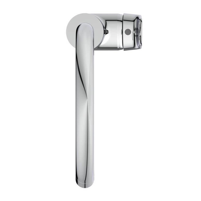 Immagine di Ideal Standard CERAFLEX miscelatore monocomando da appoggio su lavello, bocca di erogazione orientabile, finitura cromo B1727AA