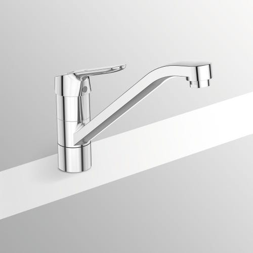 Immagine di Ideal Standard CERAFLEX miscelatore per lavello per installazione sottofinestra, finitura cromo BC132AA