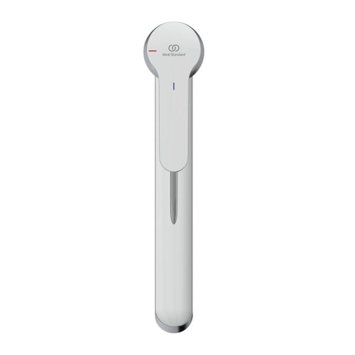 Immagine di Ideal Standard CERAFLEX miscelatore monocomando da appoggio su lavello, bocca di erogazione orientabile, finitura cromo BC135AA