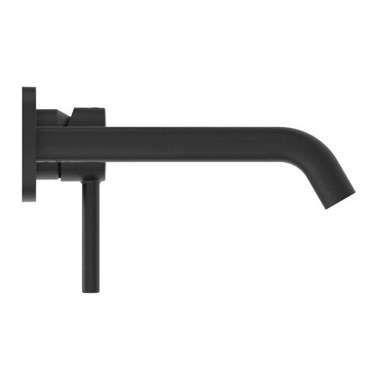 Immagine di Ideal Standard CERALINE miscelatore lavabo da incasso, solo parti a vista, colore nero finitura opaco A6938XG