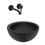Immagine di Ideal Standard CERALINE miscelatore monocomando per lavabo, da incasso, senza corpo incasso, colore nero finitura opaco A6938XG