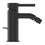 Immagine di Ideal Standard CERALINE miscelatore monocomando per bidet, con asta di comando e scarico piletta da 1-1/4", colore nero finitura opaco BC197XG