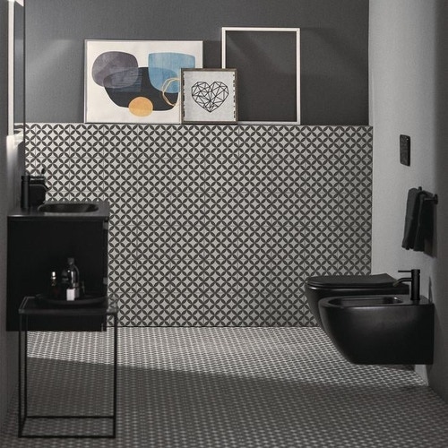 Immagine di Ideal Standard CERALINE miscelatore monocomando per bidet, con asta di comando e scarico piletta da 1-1/4", colore nero finitura opaco BC197XG