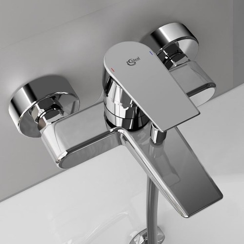 Immagine di Ideal Standard CERAMIX miscelatore monocomando per esterno vasca/doccia, finitura cromo A6547AA