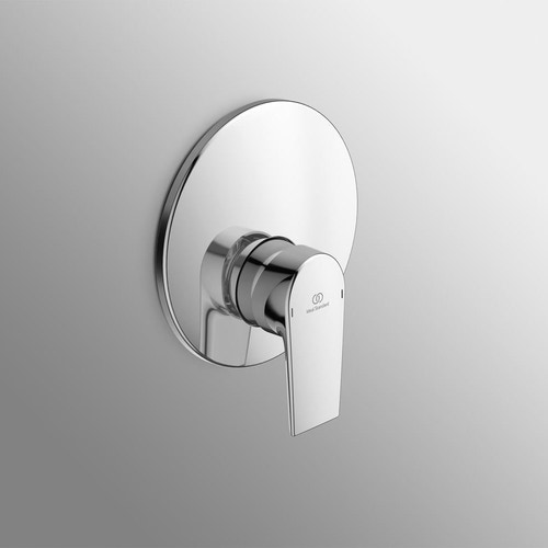Immagine di Ideal Standard CERAMIX miscelatore monocomando ad incasso per doccia, finitura cromo A6548AA
