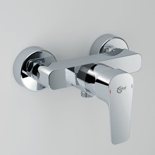 Immagine di Ideal Standard CERAPLAN III miscelatore esterno per doccia, non corredato di componenti doccia, finitura cromo B0716AA