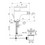 Immagine di Ideal Standard CERAPLAN III miscelatore monocomando per bidet, getto orientabile, finitura cromo B0897AA