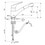 Immagine di Ideal Standard CERASPRINT miscelatore monocomando da appoggio su lavello, bocca di erogazione orientabile ed estraibile a 2 funzioni, finitura cromo B5347AA