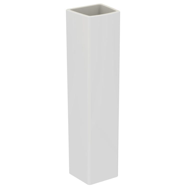 Ideal Standard CONCA colonna per installazioni freestanding per lavabi d'appoggio T3698V1 e T3696V1, colore bianco seta finitura opaco T3765V1