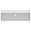 Immagine di Ideal Standard CONCA lavabo smaltato rettangolare sospeso o da appoggio L.120 cm, monoforo, con troppopieno, colore bianco finitura lucido T369401