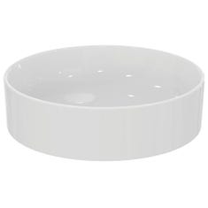 Immagine di Ideal Standard CONCA lavabo rotondo da appoggio Ø 45 cm, senza troppopieno, colore bianco finitura lucido T369601