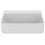 Immagine di Ideal Standard CONCA lavabo smaltato rettangolare sospeso o da appoggio L.50 cm, senza troppopieno, colore bianco finitura lucido T378701