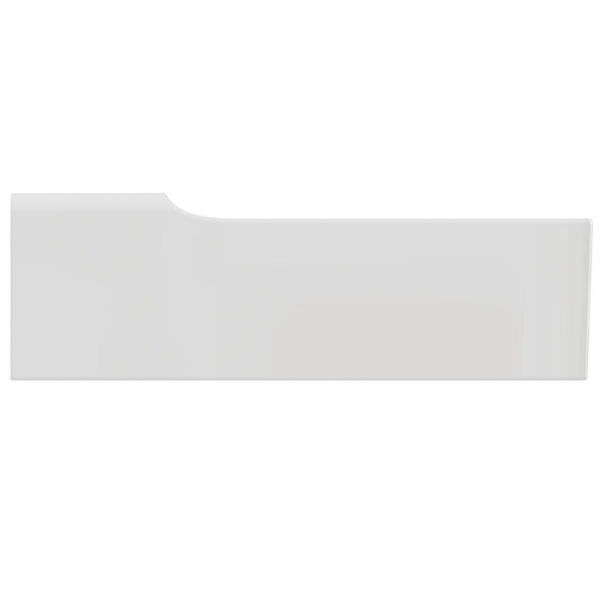 Immagine di Ideal Standard CONCA lavabo smaltato rettangolare sospeso o da appoggio L.50 cm, senza troppopieno, colore bianco finitura lucido T378701