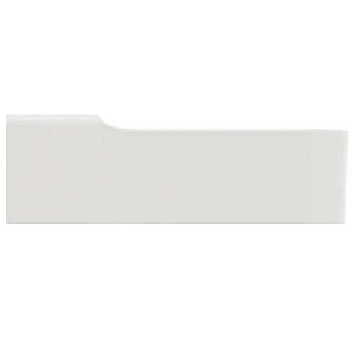 Immagine di Ideal Standard CONCA lavabo smaltato rettangolare sospeso o da appoggio L.60 cm, 3 fori, senza troppopieno, colore bianco finitura lucido T379101