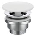 Immagine di Ideal Standard Piletta a scarico libero con cover in ceramica, colore bianco finitura lucido E211401