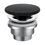 Immagine di Ideal Standard Piletta a scarico libero con cover in ceramica, colore nero finitura lucido E2114V2