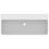 Immagine di Ideal Standard CONCA lavabo smaltato rettangolare sospeso o da appoggio L.100 cm, con troppopieno, colore bianco finitura lucido T379901