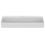 Immagine di Ideal Standard CONCA lavabo smaltato rettangolare sospeso o da appoggio L.100 cm, monoforo, senza troppopieno, colore bianco finitura lucido T380001