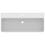 Immagine di Ideal Standard CONCA lavabo smaltato rettangolare sospeso o da appoggio L.100 cm, monoforo, senza troppopieno, colore bianco finitura lucido T380001