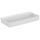 Ideal Standard CONCA lavabo rettangolare sospeso o da appoggio L.100 cm, 3 fori, senza troppopieno, colore bianco finitura lucido T380101