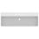 Immagine di Ideal Standard CONCA lavabo smaltato rettangolare sospeso o da appoggio L.120 cm, 3 fori, con troppopieno, colore bianco finitura lucido T380401