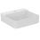 Immagine di Ideal Standard CONCA lavabo rettificato rettangolare sospeso o da appoggio L.50 cm, monoforo, senza troppopieno, colore bianco finitura lucido T381501