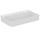 Ideal Standard CONCA lavabo rettangolare da appoggio L.80 cm, 3 fori, senza troppopieno, colore bianco finitura lucido T383001