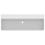 Immagine di Ideal Standard CONCA lavabo rettificato rettangolare sospeso o da appoggio L.120 cm, con troppopieno, colore bianco finitura lucido T384101