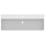 Immagine di Ideal Standard CONCA lavabo rettificato rettangolare sospeso o da appoggio L.120 cm, monoforo, senza troppopieno, colore bianco finitura lucido T384201