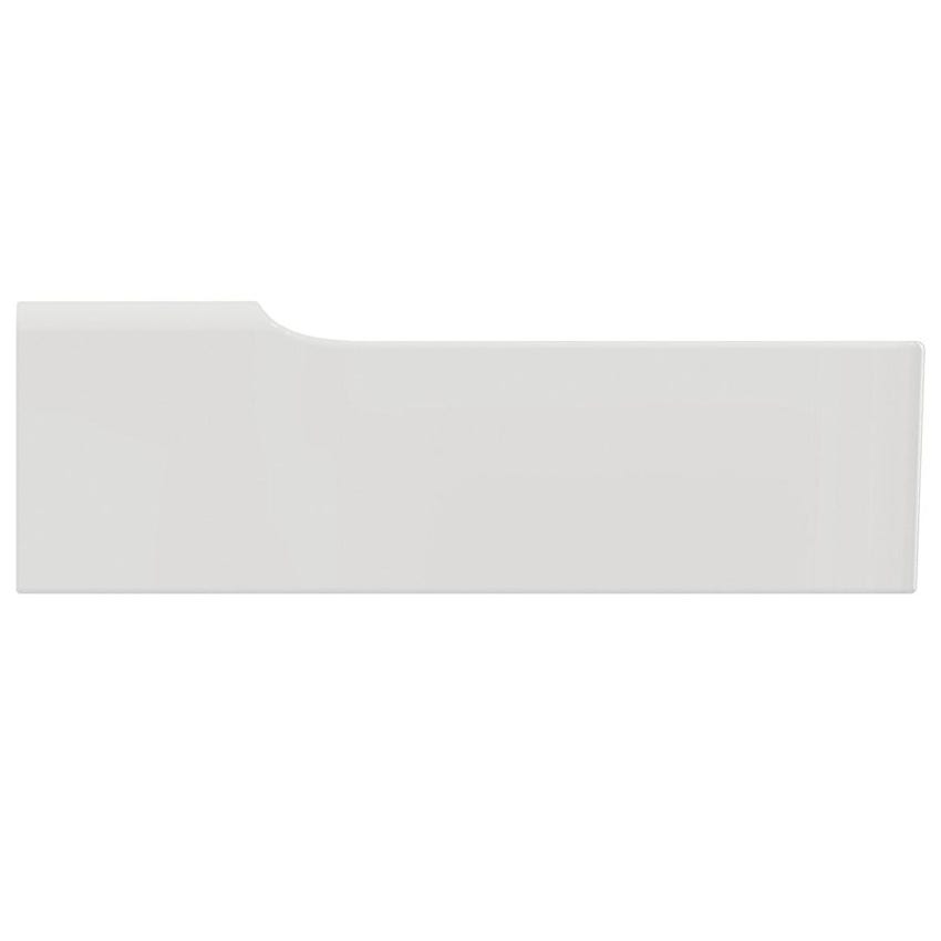 Immagine di Ideal Standard CONCA lavabo rettificato rettangolare sospeso o da appoggio L.120 cm, 3 fori, senza troppopieno, colore bianco finitura lucido T384301