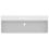 Immagine di Ideal Standard CONCA lavabo rettificato rettangolare sospeso o da appoggio L.120 cm, 3 fori, senza troppopieno, colore bianco finitura lucido T384301