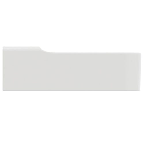 Immagine di Ideal Standard CONCA lavabo rettificato rettangolare sospeso o da appoggio L.120 cm, senza troppopieno, colore bianco finitura lucido T384501