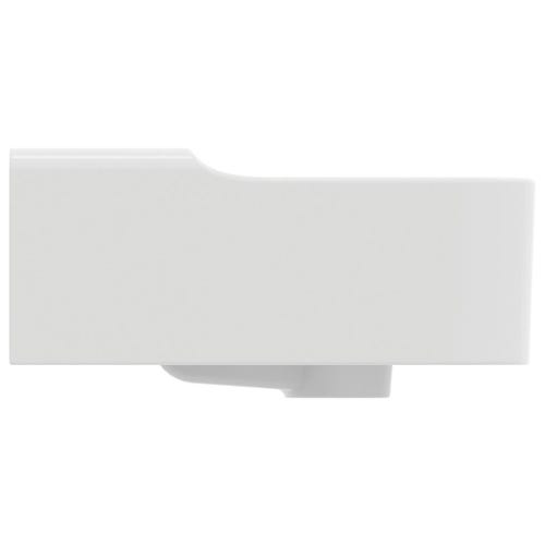 Immagine di Ideal Standard CONCA lavamani rettificato sospeso o da appoggio L.40 cm, monoforo, con troppopieno, colore bianco finitura lucido T387601