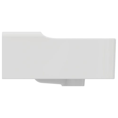 Immagine di Ideal Standard CONCA lavamani rettificato sospeso o da appoggio L.40 cm, con troppopieno, colore bianco finitura lucido T387701