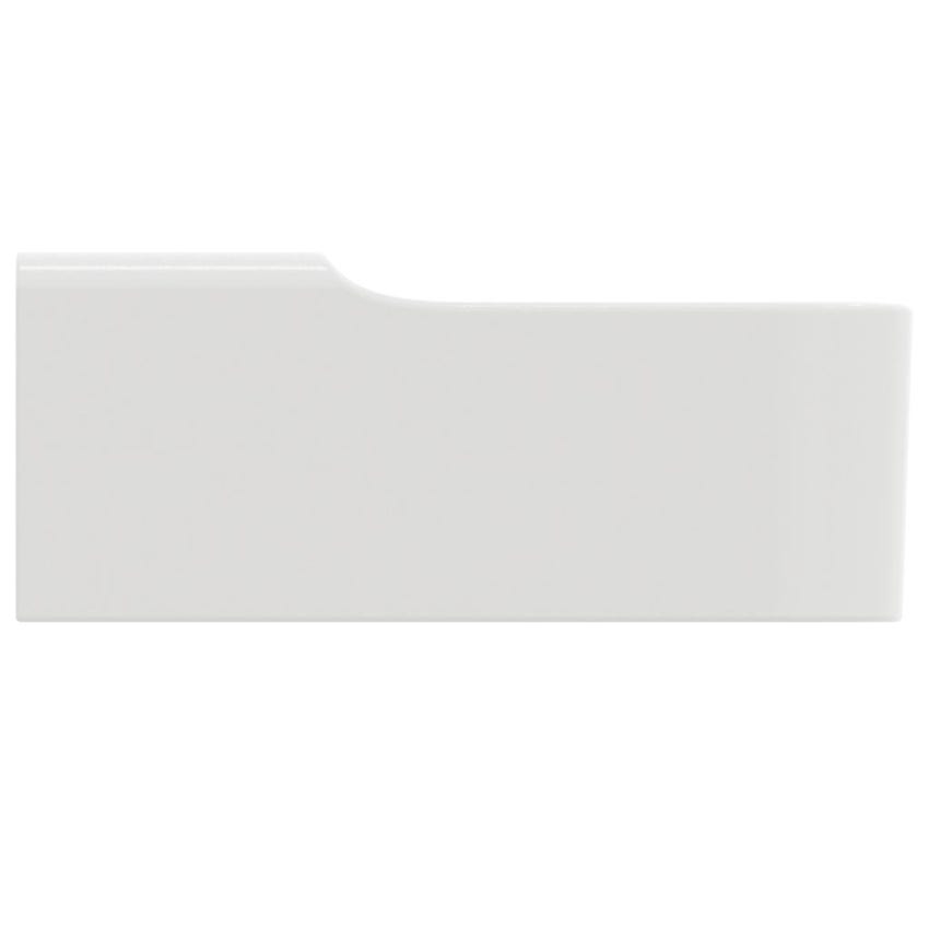 Immagine di Ideal Standard CONCA lavamani rettificato sospeso o da appoggio L.40 cm, senza troppopieno, colore bianco finitura lucido T387901