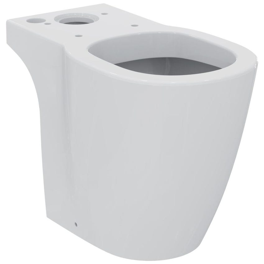 Immagine di Ideal Standard CONNECT FREEDOM vaso per cassetta con scarico a parete, senza sedile e senza cassetta, colore bianco finitura lucido E607001