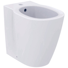 Immagine di Ideal Standard CONNECT FREEDOM bidet monoforo a terra per installazione filo parete, colore bianco E607401