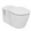 Immagine di Ideal Standard CONNECT FREEDOM vaso sospeso P.70 cm, senza brida e senza sedile, colore bianco finitura lucido E819401