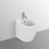 Immagine di Ideal Standard CONNECT SPACE bidet a pavimento filo parete, profondità ridotta, colore bianco finitura lucido E118901