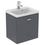 Immagine di Ideal Standard CONNECT SPACE lavabo top L.50 cm, monoforo, con troppopieno, profondità ridotta, colore bianco E132301