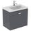 Immagine di Ideal Standard CONNECT SPACE lavabo top asimmetrico L.60 cm, con ripiano a sinistra, monoforo, con troppopieno, colore bianco E132501