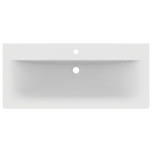 Immagine di Ideal Standard CONNECT AIR lavabo top 100 cm, monoforo, con troppopieno, colore bianco E027401